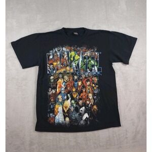 Marvel T Shirt Men Medium Civil War Mad Engine Avenger Wolverine Spider Man Hulk